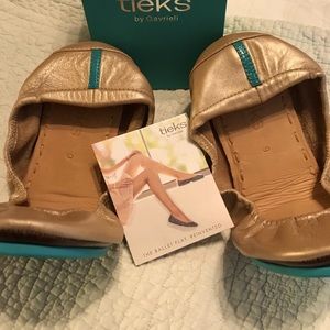 Champagne Gold Tieks size 9